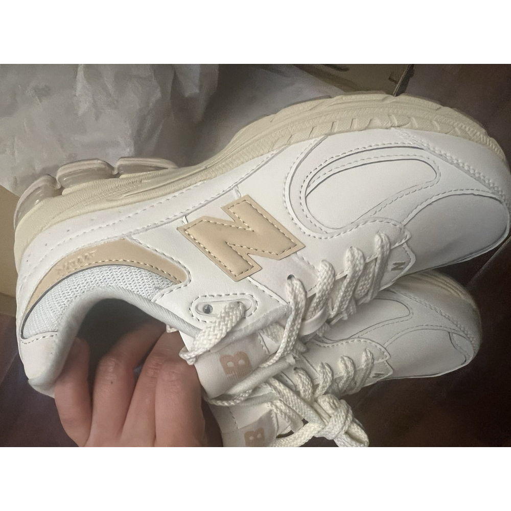 NEW BALANCE GC2002VF (GS) MOONBEAM /FRAPPE RUNNING SHOE SIZE: 6.5 New Big Kids - Picture 6 of 9